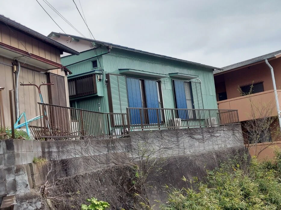 画像1815：ベランダ　フェンス塗装工事