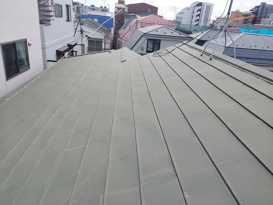 画像1818：ベランダ　フェンス塗装工事