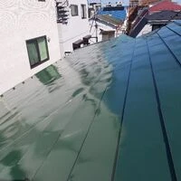 画像1827：ベランダ　フェンス塗装工事