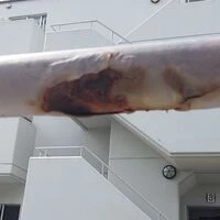 画像1847：ベランダ　フェンス塗装工事